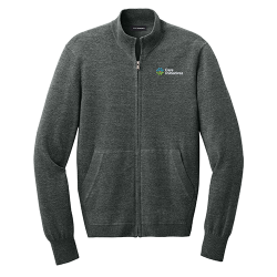 Port Authority Easy Care Full-Zip Sweater (Care Initiatives Logo)