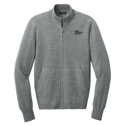 Port Authority Easy Care Full-Zip Sweater (Hospice Logo)